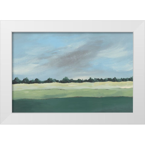 Pastoralis II White Modern Wood Framed Art Print by Moore, Regina