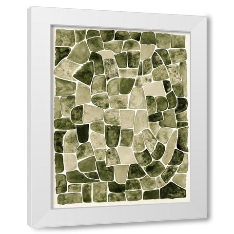 Walkways II White Modern Wood Framed Art Print by Galapon, Nikki