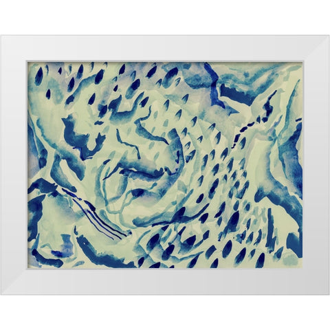 A Wonderland I White Modern Wood Framed Art Print by Galapon, Nikki
