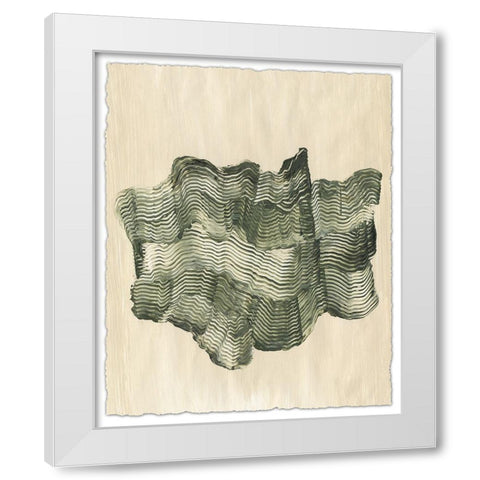 Chlorophyll II White Modern Wood Framed Art Print by Lam, Vanna