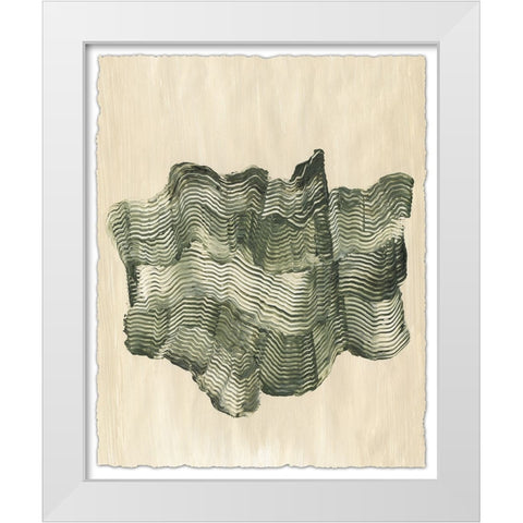 Chlorophyll II White Modern Wood Framed Art Print by Lam, Vanna