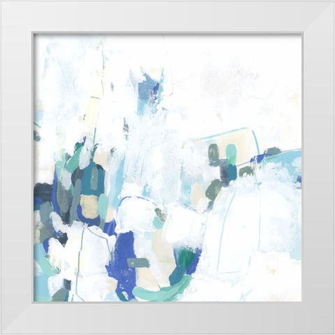 Ice Loop I White Modern Wood Framed Art Print by Popp, Grace