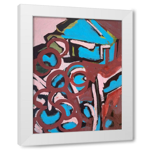 Hide Away II White Modern Wood Framed Art Print by Ferrell, Erin McGee
