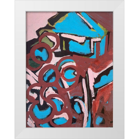Hide Away II White Modern Wood Framed Art Print by Ferrell, Erin McGee