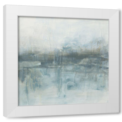 Shrouded Sound II White Modern Wood Framed Art Print by Vess, June Erica