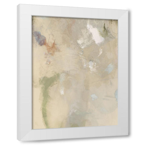 Muted Pastel IV White Modern Wood Framed Art Print by Barnes, Victoria