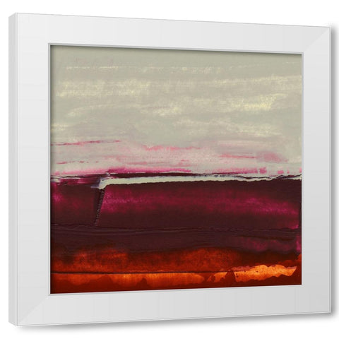 Enchant I White Modern Wood Framed Art Print by Gordon, Sharon