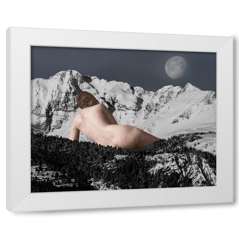 Mountain Maiden II White Modern Wood Framed Art Print by Popp, Grace