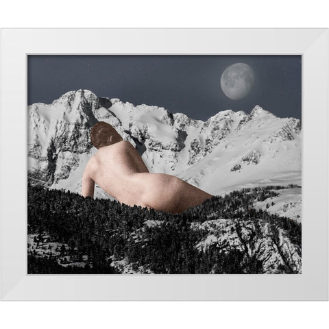 Mountain Maiden II White Modern Wood Framed Art Print by Popp, Grace