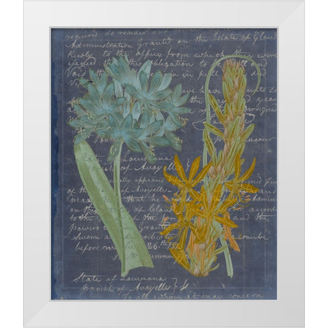 Midnight Sonnet II White Modern Wood Framed Art Print by Vision Studio