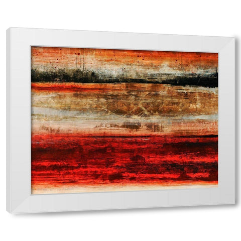 Art Zero II White Modern Wood Framed Art Print by Douglass, Farrell