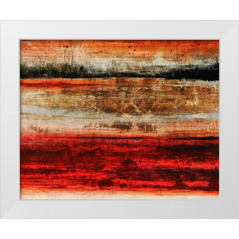 Art Zero II White Modern Wood Framed Art Print by Douglass, Farrell