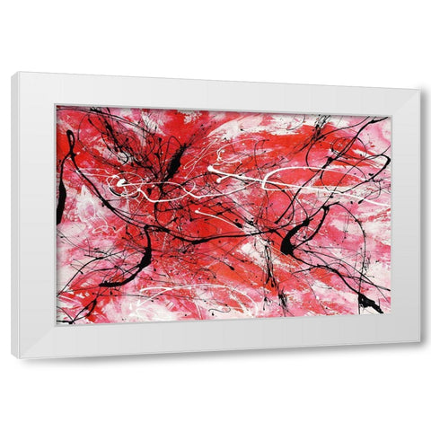 Free Style White Modern Wood Framed Art Print by Douglass, Farrell