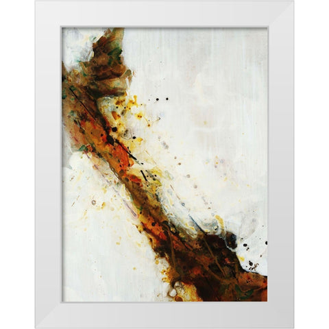 Gold Canyon I White Modern Wood Framed Art Print by Taylor, Kari