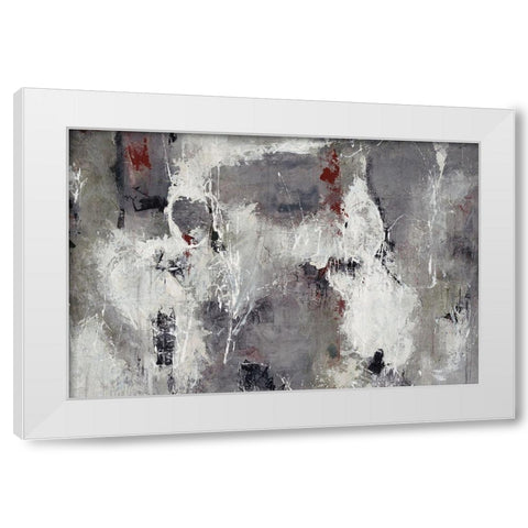 Labyrinthine White Modern Wood Framed Art Print by Schicker, Joshua