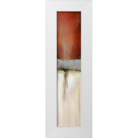 On the Way I White Modern Wood Framed Art Print by Edmunds, Sydney