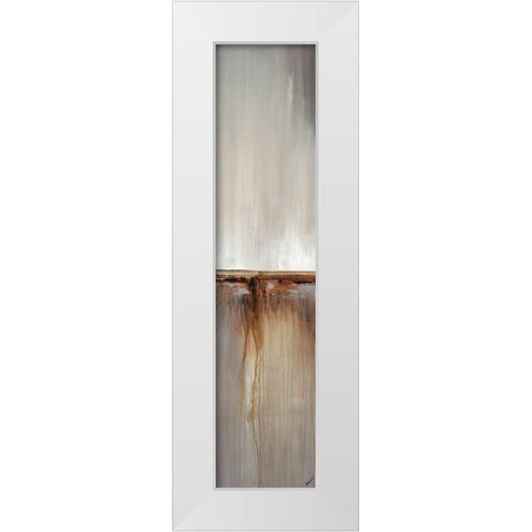 On the Way VI White Modern Wood Framed Art Print by Edmunds, Sydney