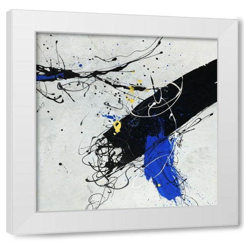 Oops I White Modern Wood Framed Art Print by Douglass, Farrell