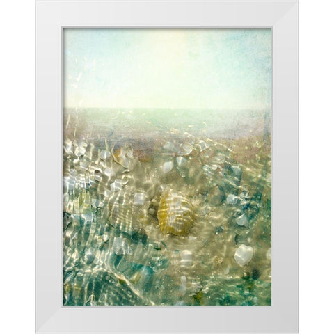 Ocean Dream II White Modern Wood Framed Art Print by Ilosky, Pam