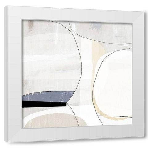 Beholder I White Modern Wood Framed Art Print by Jasper, Sisa