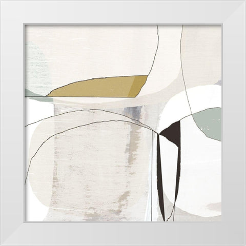 Beholder II White Modern Wood Framed Art Print by Jasper, Sisa