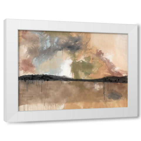 Ambient Landscape II White Modern Wood Framed Art Print by Jasper, Sisa