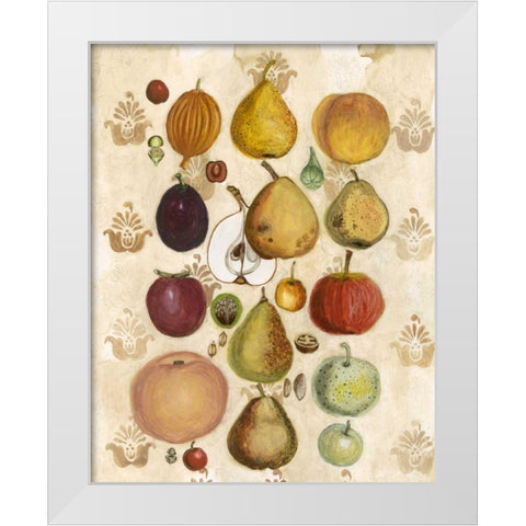 Edible Botanical II White Modern Wood Framed Art Print by McCavitt, Naomi