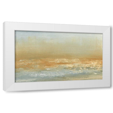 Sea Breezes I White Modern Wood Framed Art Print by Gordon, Sharon