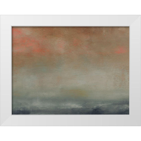 Luminous I White Modern Wood Framed Art Print by Gordon, Sharon