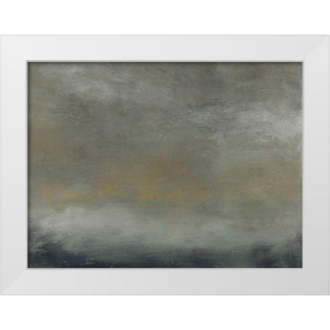 Luminous IV White Modern Wood Framed Art Print by Gordon, Sharon