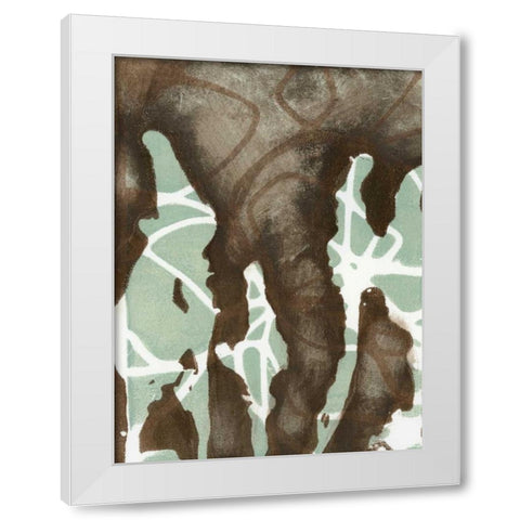 Silhouette Reversal I White Modern Wood Framed Art Print by Goldberger, Jennifer