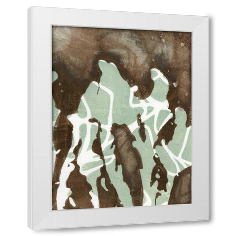 Silhouette Reversal II White Modern Wood Framed Art Print by Goldberger, Jennifer