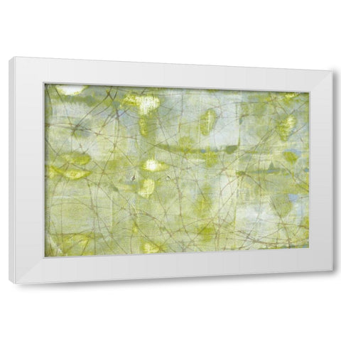 String Theory I White Modern Wood Framed Art Print by Goldberger, Jennifer