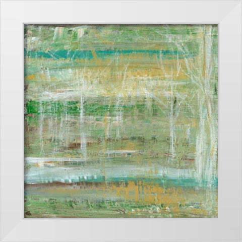 Harbinger I White Modern Wood Framed Art Print by Choate, Lisa