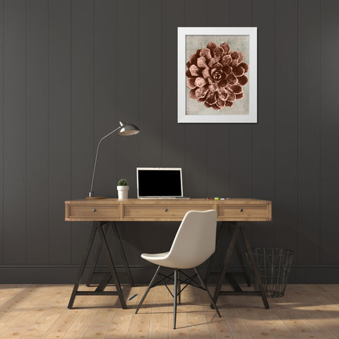 Blossfeldt Redeux II White Modern Wood Framed Art Print by Vision Studio