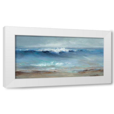 Northeast Wind White Modern Wood Framed Art Print by Long, Christina