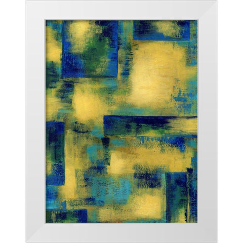 Unconditional I White Modern Wood Framed Art Print by Stramel, Renee W.