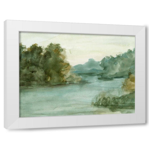 Watercolour Sketchbook I White Modern Wood Framed Art Print by Harper, Ethan