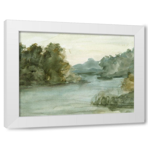 Watercolour Sketchbook I White Modern Wood Framed Art Print by Harper, Ethan