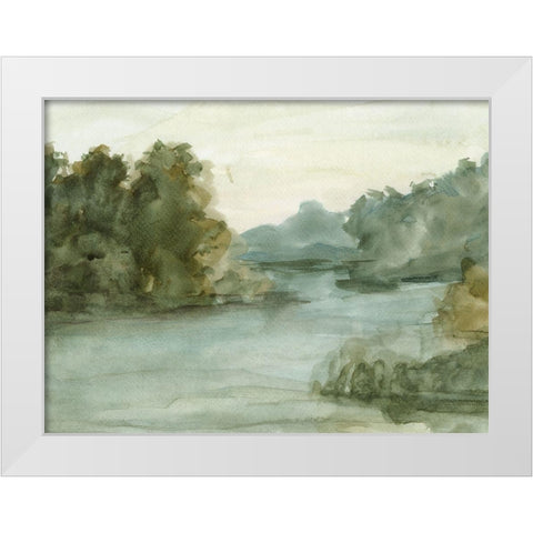 Watercolour Sketchbook I White Modern Wood Framed Art Print by Harper, Ethan