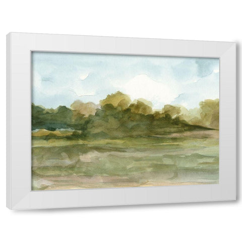 Watercolour Sketchbook II White Modern Wood Framed Art Print by Harper, Ethan