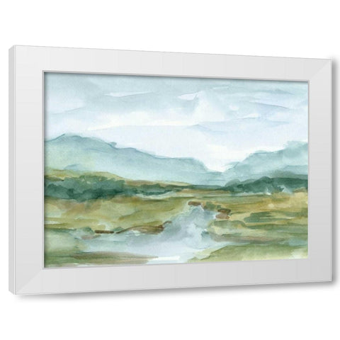 Watercolour Sketchbook IV White Modern Wood Framed Art Print by Harper, Ethan