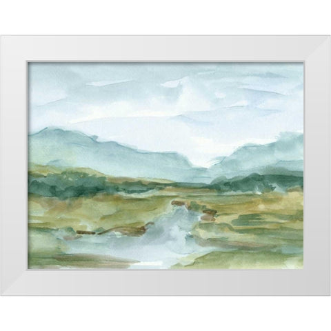 Watercolour Sketchbook IV White Modern Wood Framed Art Print by Harper, Ethan