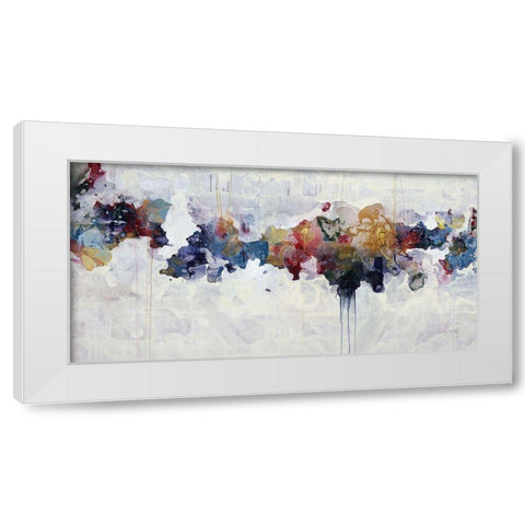 Odd Water White Modern Wood Framed Art Print by Taylor, Kari