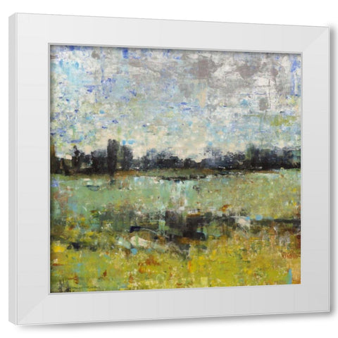 Across the Tall Grass II White Modern Wood Framed Art Print by OToole, Tim