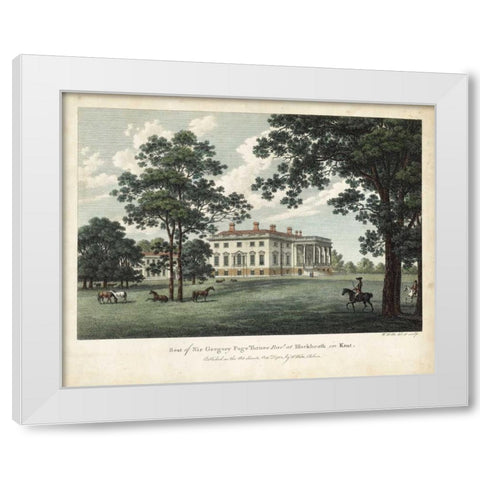 Watts Views IV White Modern Wood Framed Art Print by Watts, W.