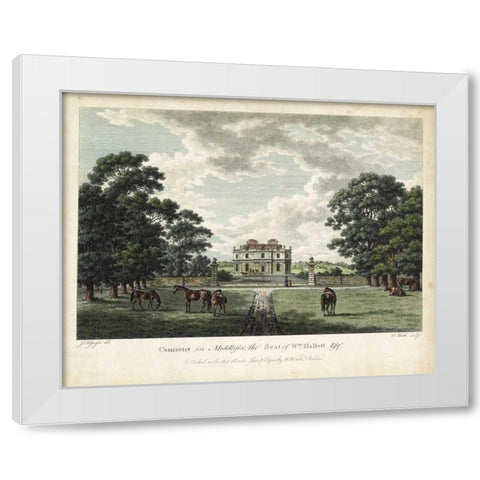 Watts Views VI White Modern Wood Framed Art Print by Watts, W.