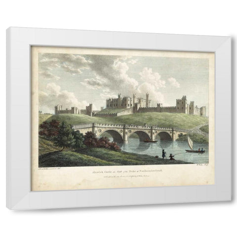 Watts Views VIII White Modern Wood Framed Art Print by Watts, W.