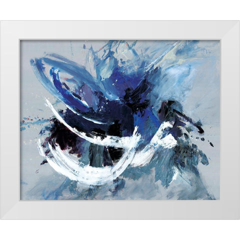 Carpe Diem White Modern Wood Framed Art Print by Circle Art Group