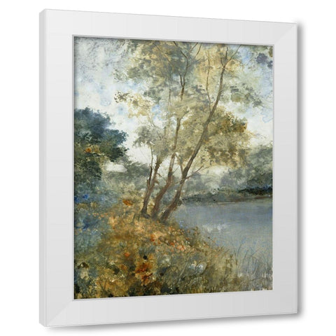 Custom Ethereal Waters I (ASH) White Modern Wood Framed Art Print by OToole, Tim